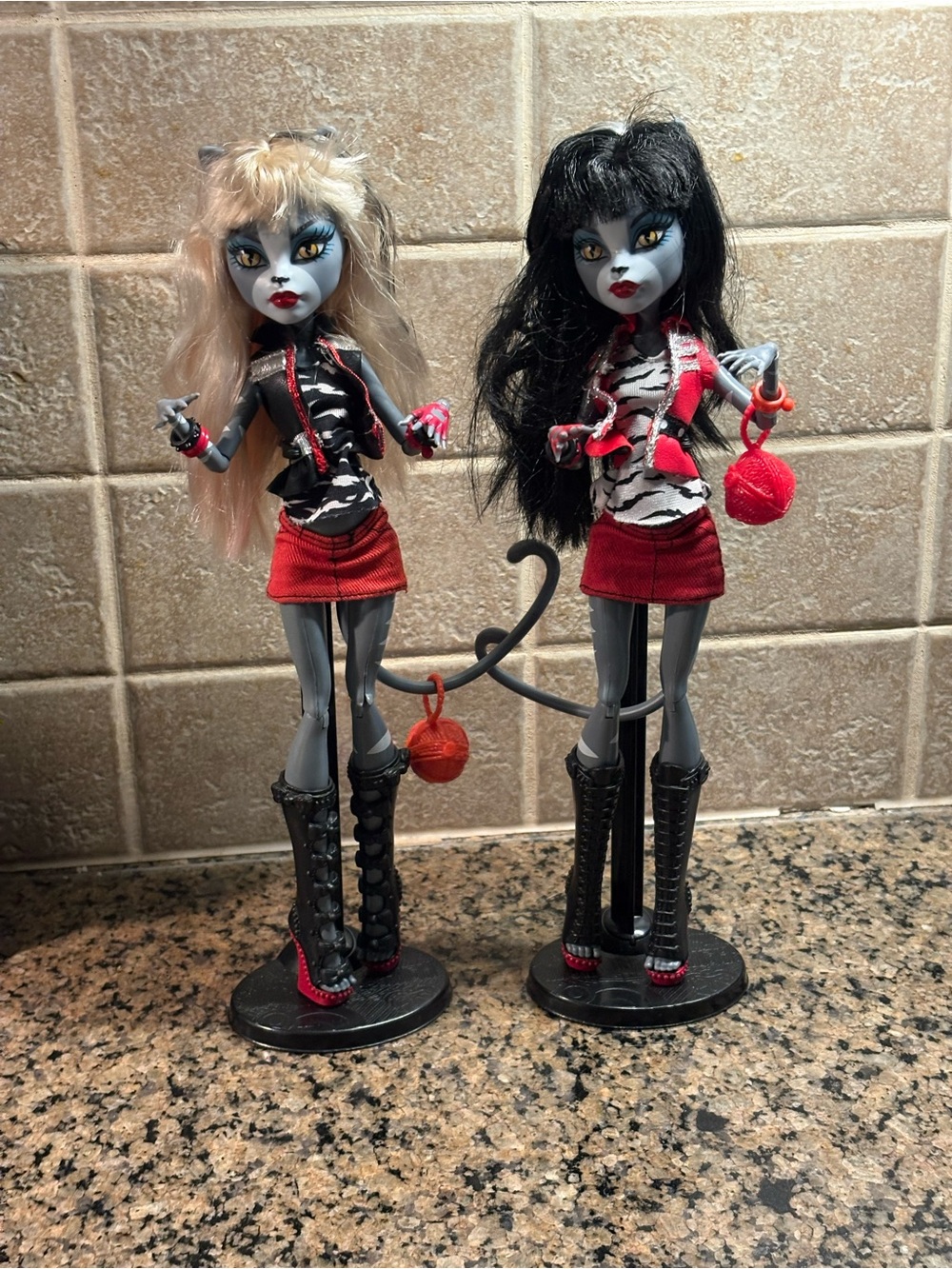 monster high og werecat twins